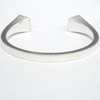 Hermes Bracelet Bangle Cour De Forge LG AG 925 SV Silver Jewelry — view 4