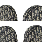 Christian Dior Oblique Baby Ball Mini Shoulder Bag Trotter Pattern Circle Round — view 6