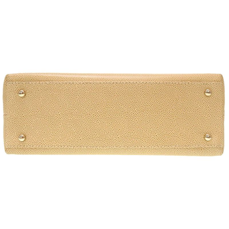 Chanel Caviar Leather Beige 7 Series Tote Bag 0005 — view 4