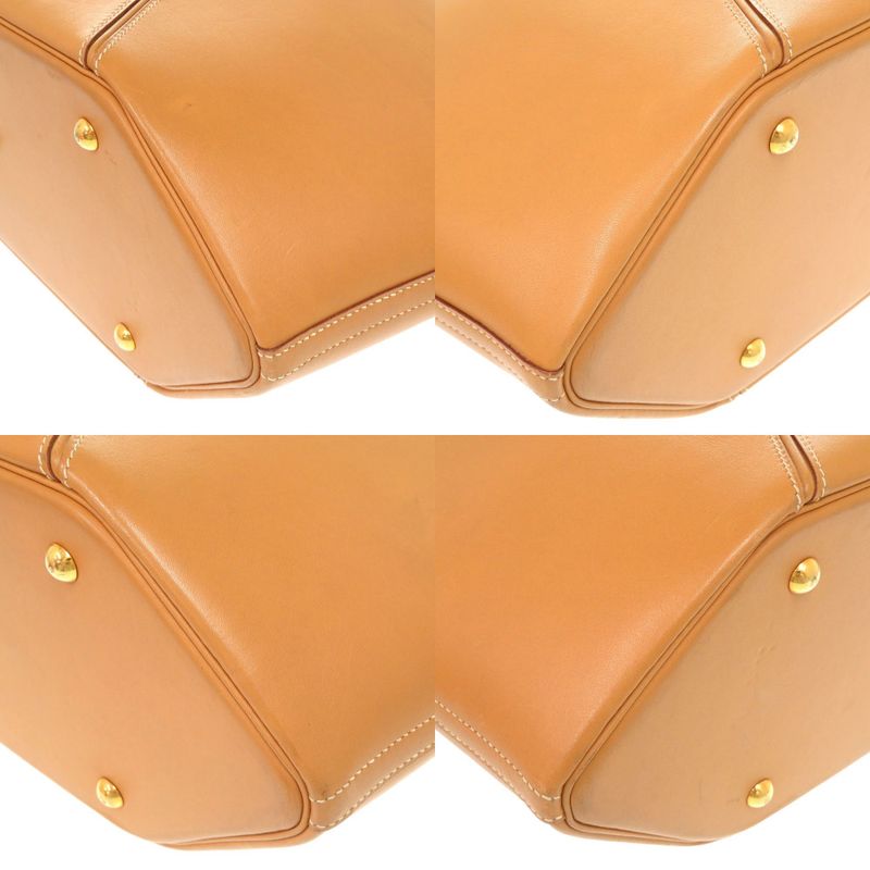 Hermes Ile De Beau Vaux Chamonix Natural Gold Hardware 00 Handbag — view 4