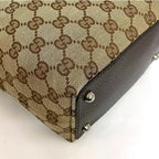 Gucci Tote Bag Beige Brown — view 5