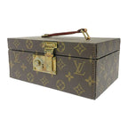 Louis Vuitton Monogram Boiteau Jewelry Case Brown Bag — view 4