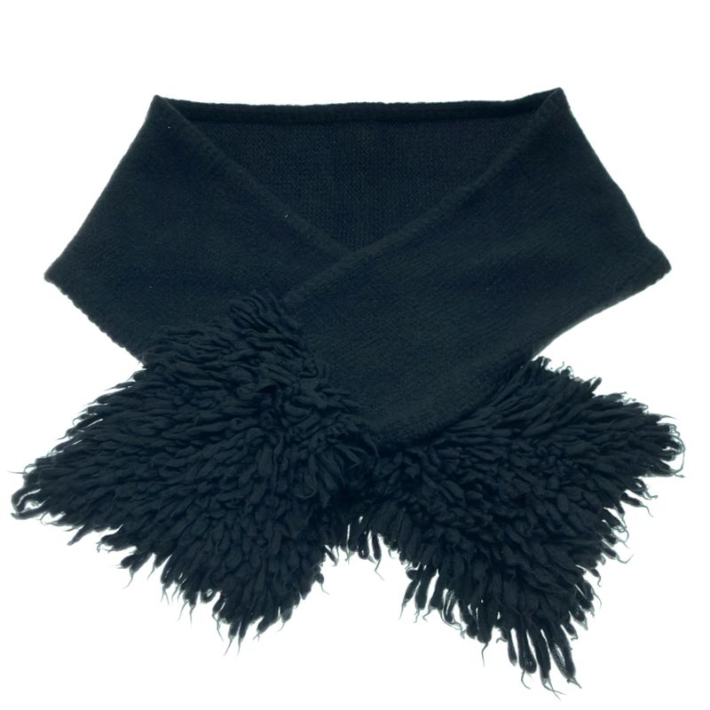 Loewe Alpaca Blend Scarf X30 Black — view 3