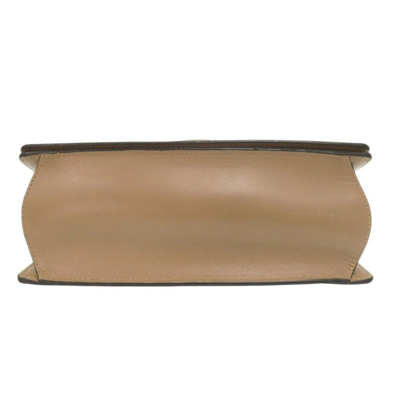 Loewe Barcelona Leather Beige Shoulder Bag 0242 — view 3
