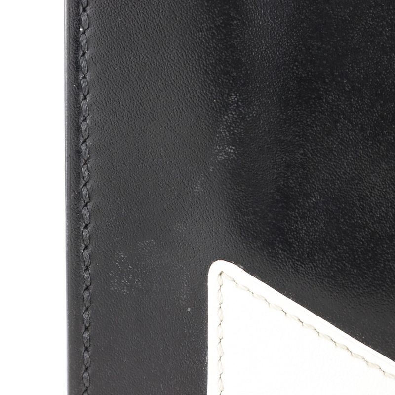Fendi Bugs Monster 7 Va433 Calf Black Clutch Bag — view 8