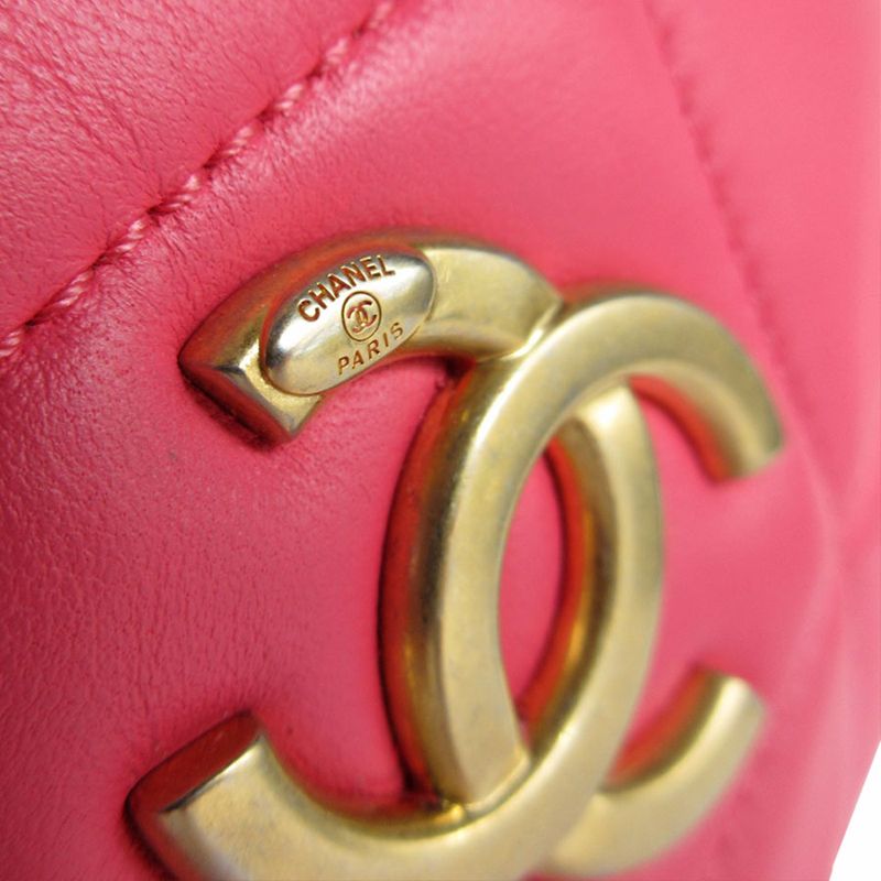Chanel Shoulder Pink Bag — view 9