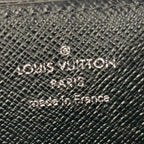 Louis Vuitton Epi Zippy Wallet Round Zipper Long Black — view 9