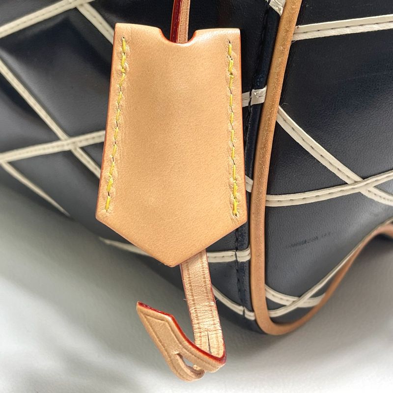 Louis Vuitton Handbag Marthage Duc BB Lambskin Noir Black — view 7