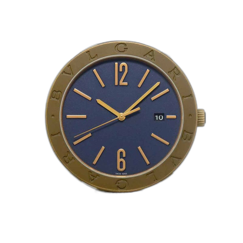 Bvlgari Solotempo Watch Date Navy Automatic Winding