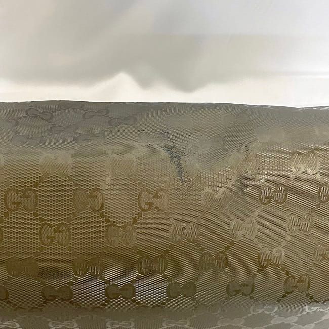 Gucci Shoulder Bag Khaki Green Imprime — view 7