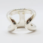 Hermes Osmozu GM Ring 53 AG 925 Silver B Jewelry SV — view 7