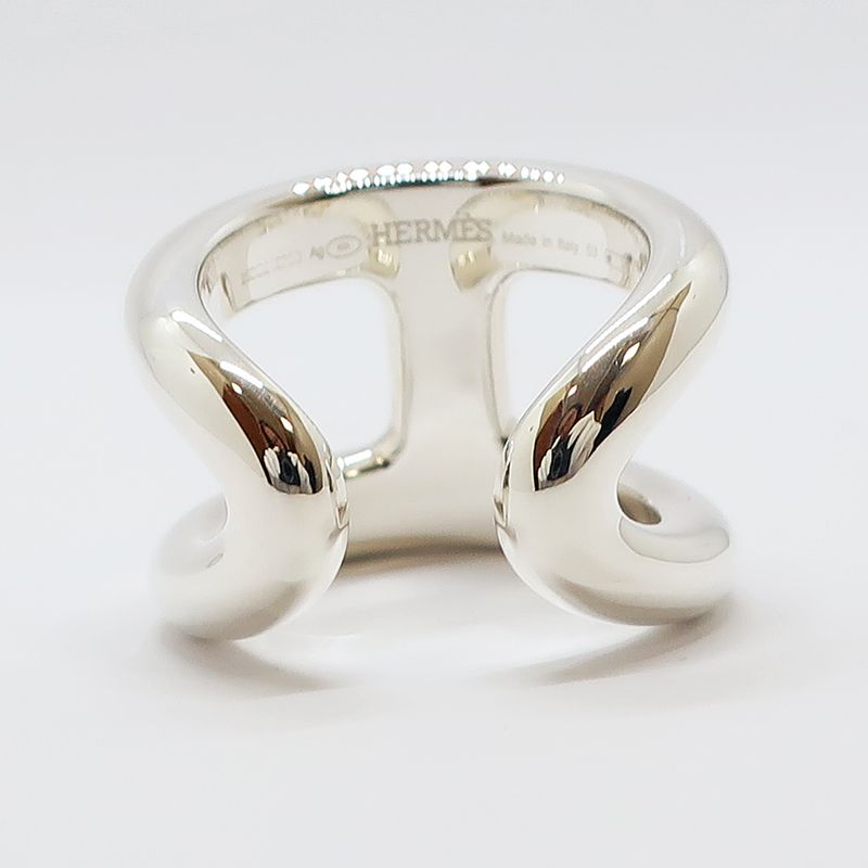 Hermes Osmozu GM Ring 53 AG 925 Silver B Jewelry SV — view 7