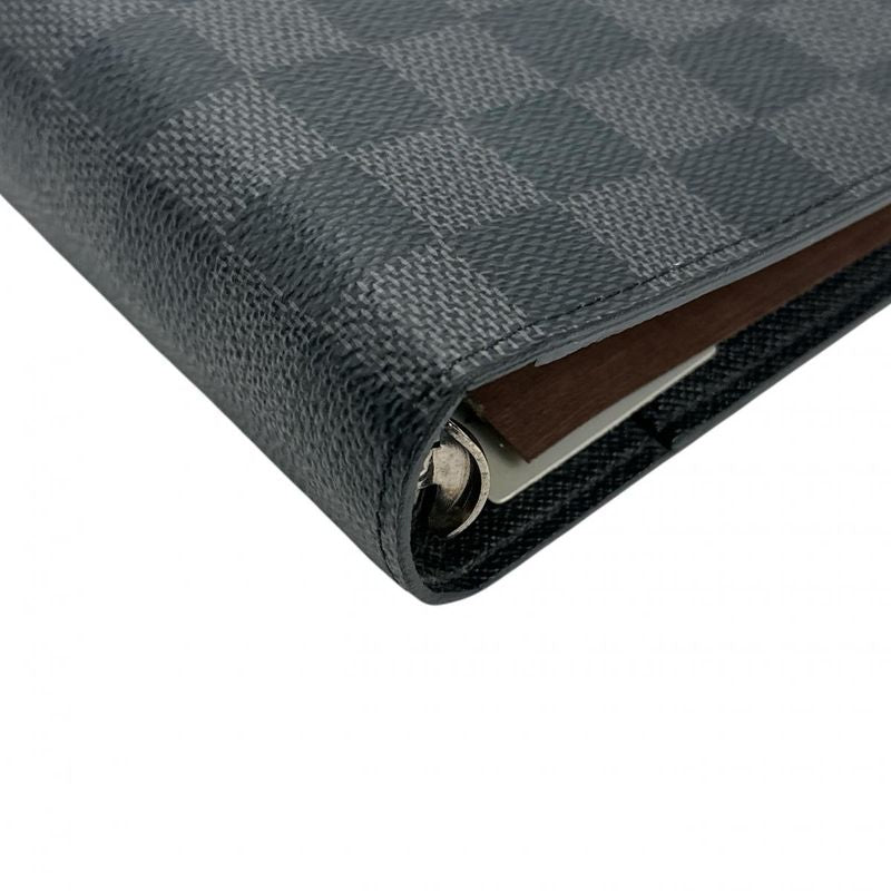 Louis Vuitton Damier Graphite System Notebook Cover Agenda MM — view 5