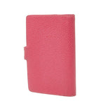 Chanel Coco Mark Notebook Cover 5 Hole Pink Caviar Leather — view 3