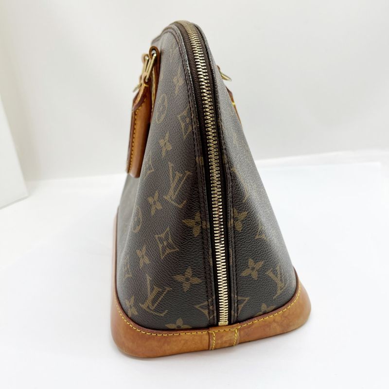 Louis Vuitton Monogram Alma Bag Handbag Brown — view 4