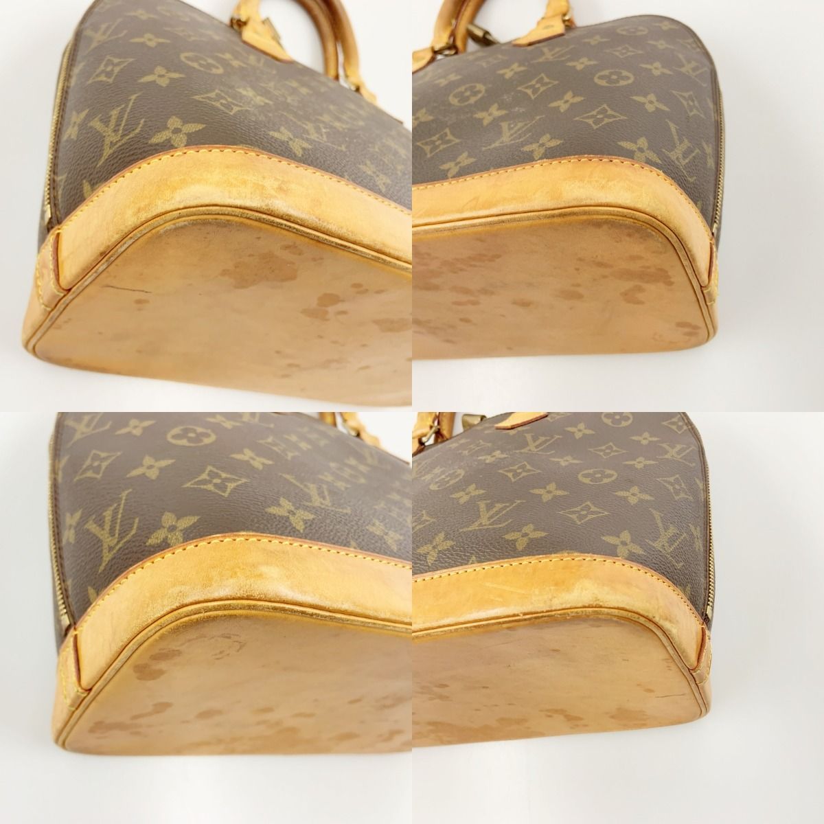 Louis Vuitton Monogram Alma Handbag Brown — view 7