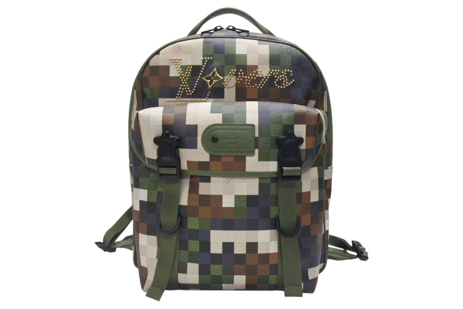 Louis Vuitton Motion Backpack Damoflage Canvas NIGO