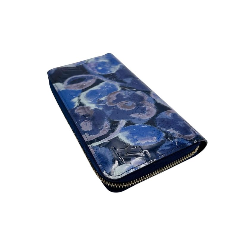 Louis Vuitton Monogram Vernis Long Wallet Ikat Flower — view 4