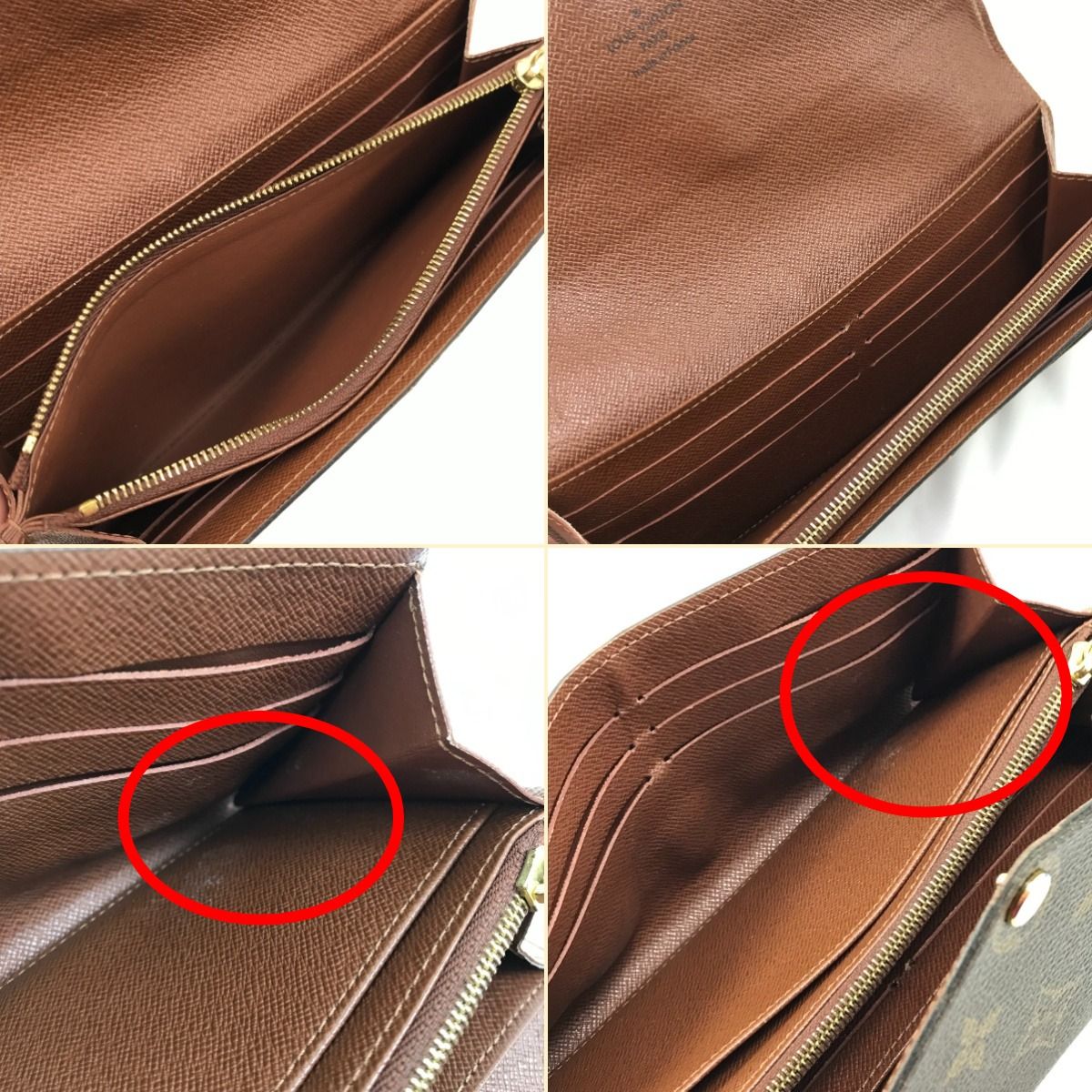 Louis Vuitton Long Wallet Monogram Portefeuille Sarah Brown — view 9