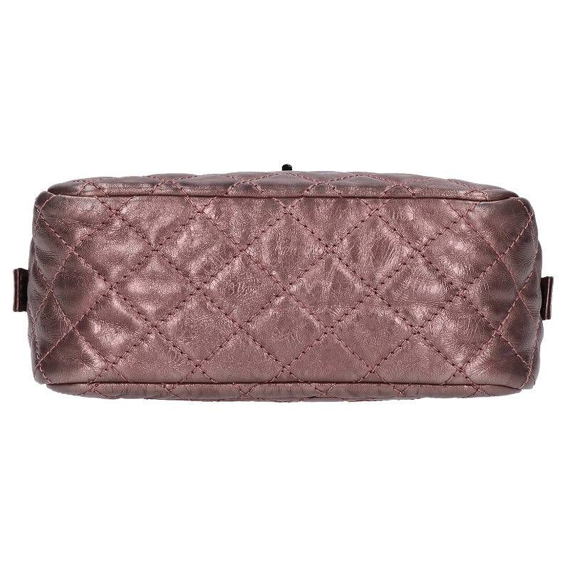 Chanel 2.55 Quilted Double Chain Camera Shoulder Bag — view 4