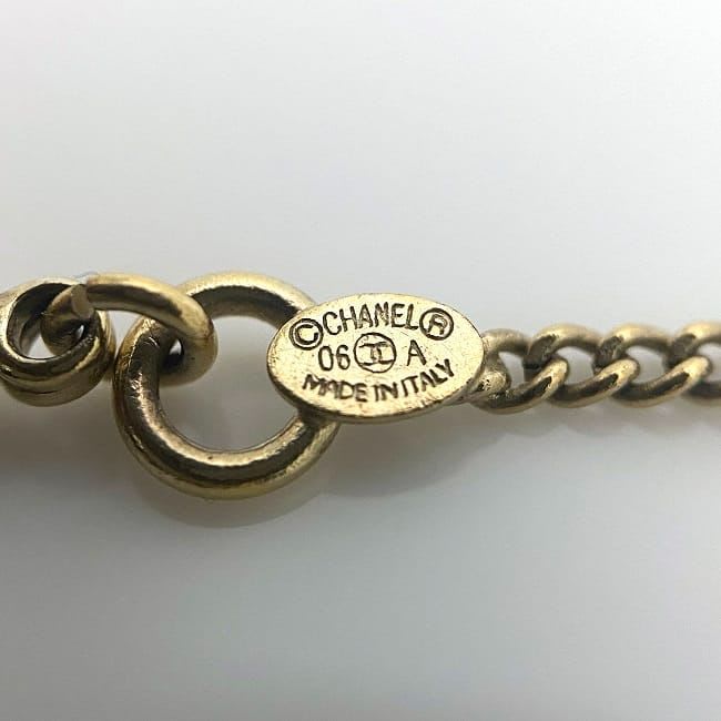 Chanel Bracelet Gold Color Stone Coco Mark No5 — view 6