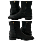 Louis Vuitton Waist Side Line Ankle Boots Logo Hardware — view 5