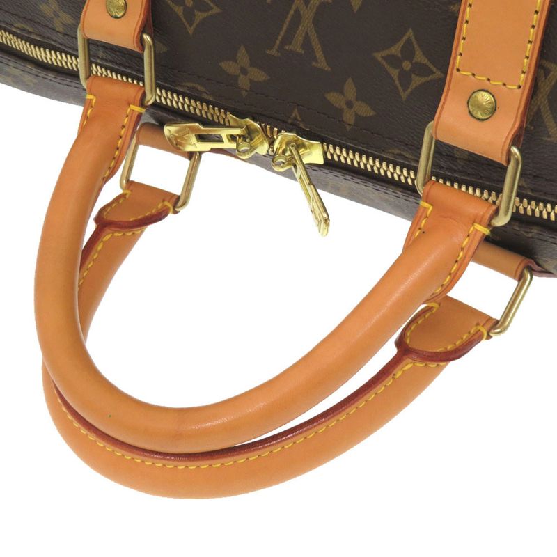 Louis Vuitton Keepall Bandouliere 55 Monogram Boston Bag 1242 — view 5