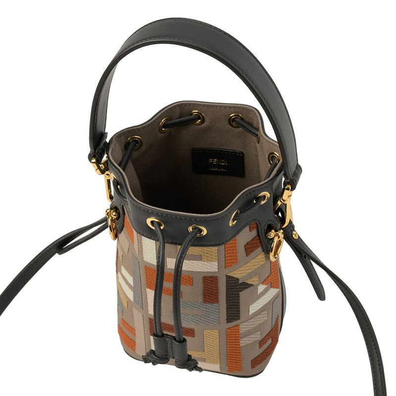 Fendi Shoulder Bag Montresor Brown — view 4