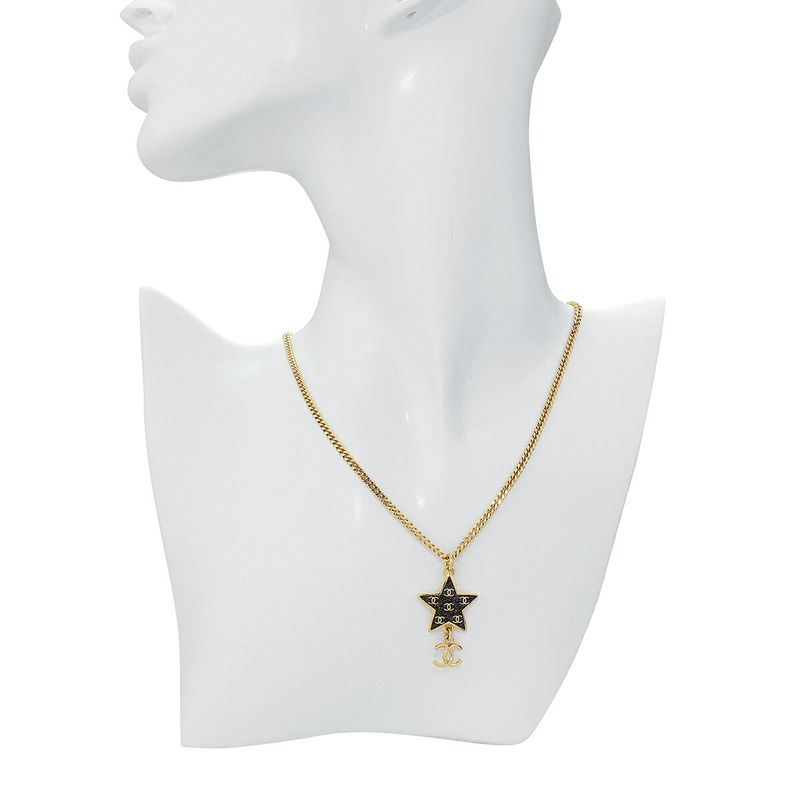 Chanel Necklace Star Motif Pendant — view 8