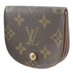 Louis Vuitton Porte Monnaie Gousset Monogram Canvas Brown Ct1004 — view 2