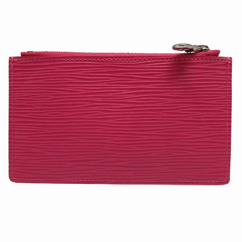 Louis Vuitton Epi Pochette Cles Tribal Mask Pink Coin Case Wallet 2274 — view 3