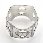 Hermes Bracelet Touareg 925 Silver Bangle 82.5 g Vintage Box And Bag K1238 — view 5