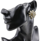Chanel Coco Mark Metal Silver 10 C 20.3 g Earrings — view 3