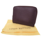 Louis Vuitton Zippy Coin Purse Epi M6015 K Leather Cassis Case Wallet — view 2