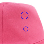 Hermes Fred Bucket Hat Pink Red Size 58 Apparel — view 9