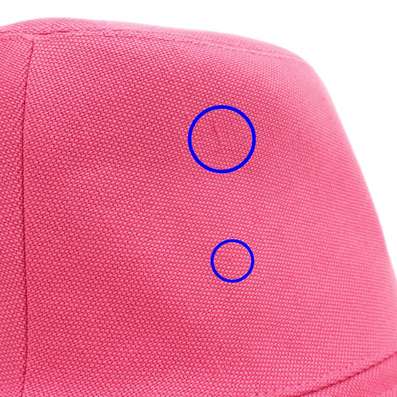 Hermes Fred Bucket Hat Pink Red Size 58 Apparel — view 9