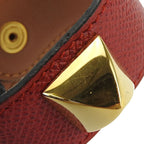 Hermes Bracelet Medor Vaux Epson Metal Red Gold Hardware Bangle — view 5