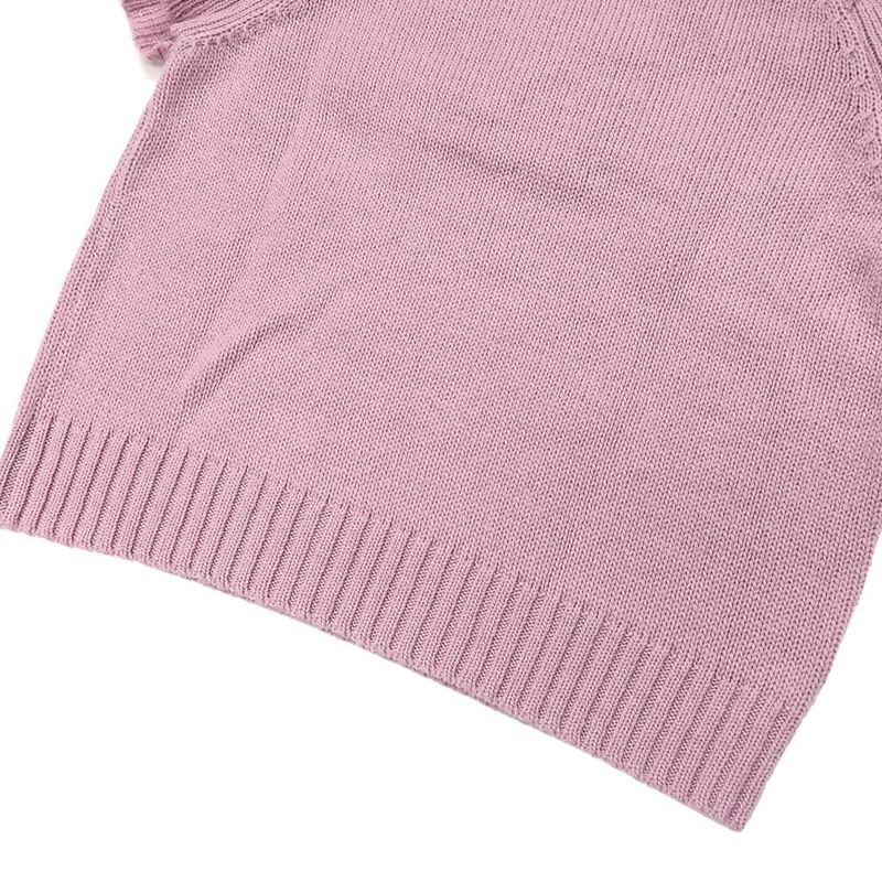Dior Short Sleeve Knit Ruffles 36 Sizes Pink 344 S13 Bm003 Cashmere — view 9