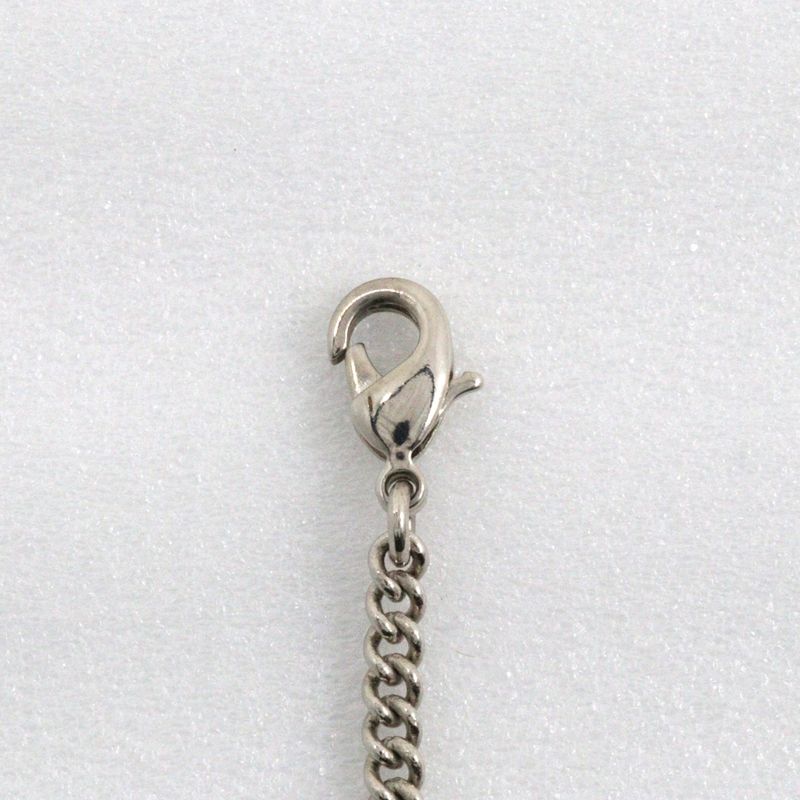 Louis Vuitton Bracelet Sweet Monogram Metal Silver White 9.7 — view 7