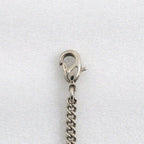 Louis Vuitton Bracelet Sweet Monogram Metal Silver White 9.7 — view 7