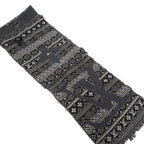Louis Vuitton Two Sided Wool Echarpe Monogram Scarf Grey 1799 — view 5