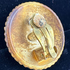 Chanel Vintage Large Earrings Circle — view 6