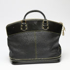Louis Vuitton Suhali Lock It PM Handbag Noir Black — view 2