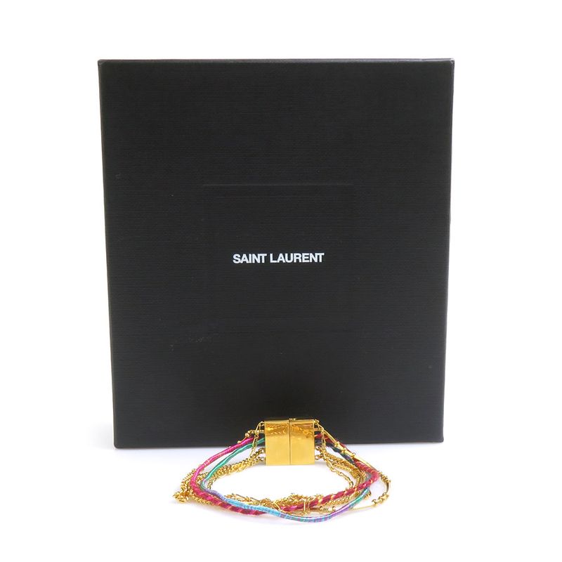 Saint Laurent Cotton Bracelet — view 9