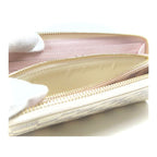 Louis Vuitton Portefeuille Clemence Damier Azur Long Wallet — view 6