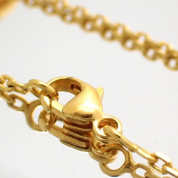 Hermes Pop Ash Necklace GP Orange — view 9