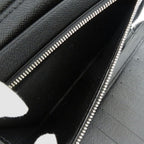 Louis Vuitton Organizer Athol Taiga Leather Black Long Wallet — view 7