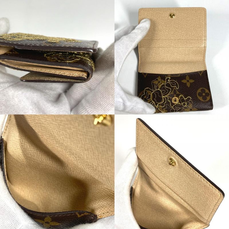 Louis Vuitton Bifold Wallet Ludlow Monogram Canvas Brown — view 9