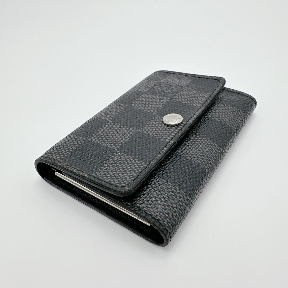 Louis Vuitton Damier Graphite 6 key Case Multicles — view 6