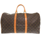 Louis Vuitton Keepall Bandouliere 50 Monogram Boston Bag 1385 — view 2